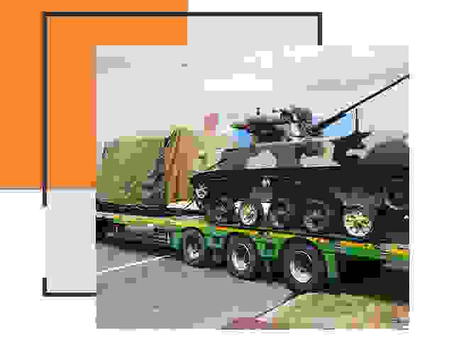 Перевозка военной техники в Сарове
